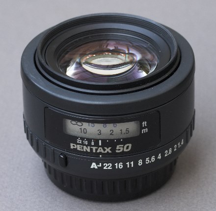 Pentax SMC FA 50mm 1,4  – lichtstarke Festbrennweite