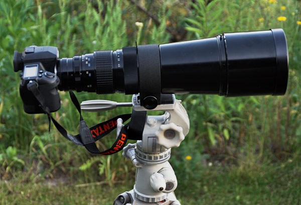 Pentax SMC-K 4,5 / 500mm Teleobjektiv