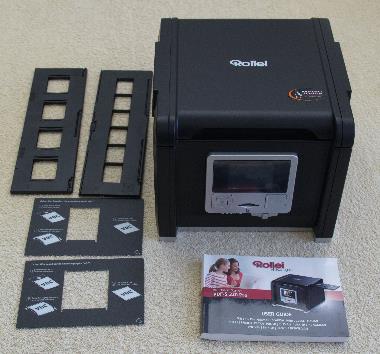 Rollei - Multifunktioncanner für 35mm 120mm, 10x15 Fotos 