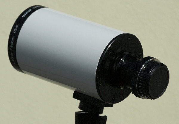 Soligor 5,6/500mm Spiegelobjektiv - justierbare Optik 