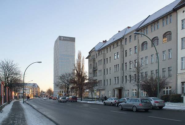 Die Heidestraße vor dem Umbau.