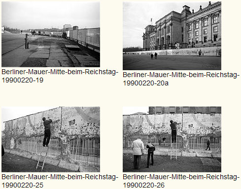 Fotoarchiv: Berliner Mauer am Reichstag