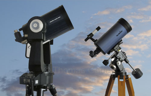 Teleskope auf Montierungen
