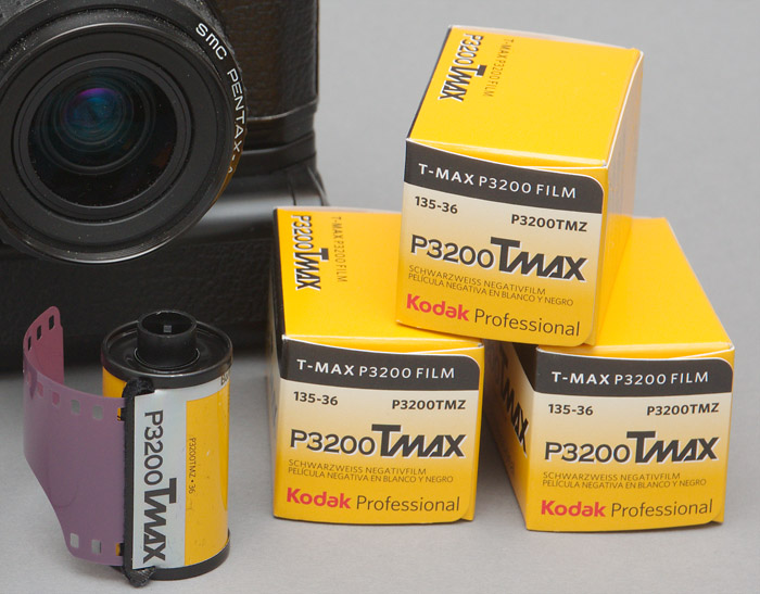 Kodak T-Max P3200 Schwarzweißfilm getestet