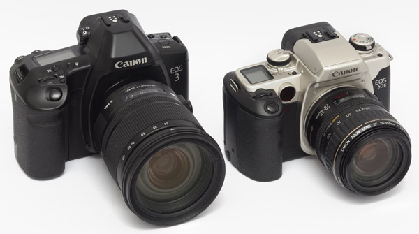 Analoge Fotografie: Canon EOS 3 und EOS 50E