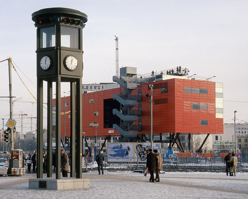 1990 bis 2000. Berlin. Potsdamer Platz nach dem Mauerfall